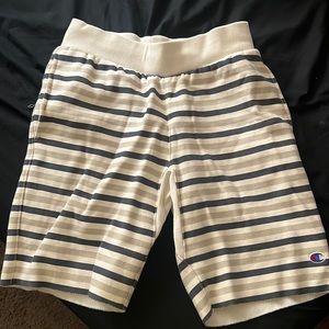 Striped Men’s Champion shorts size Small